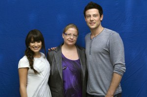 Tapasin Cory Monteithin viimeisen kerran lokakuussa 2011 Beverly Hillsissä. Kuvassa on myös Lea Michele.