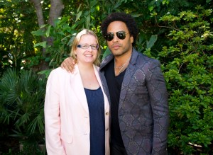 Tytöt: Lenny Kravitzin juttu pitäisi olla tämän päivän Metrossa. ©HFPA