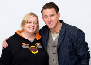 Channing Tatumkin saa nauramaan. Kuva: HFPA